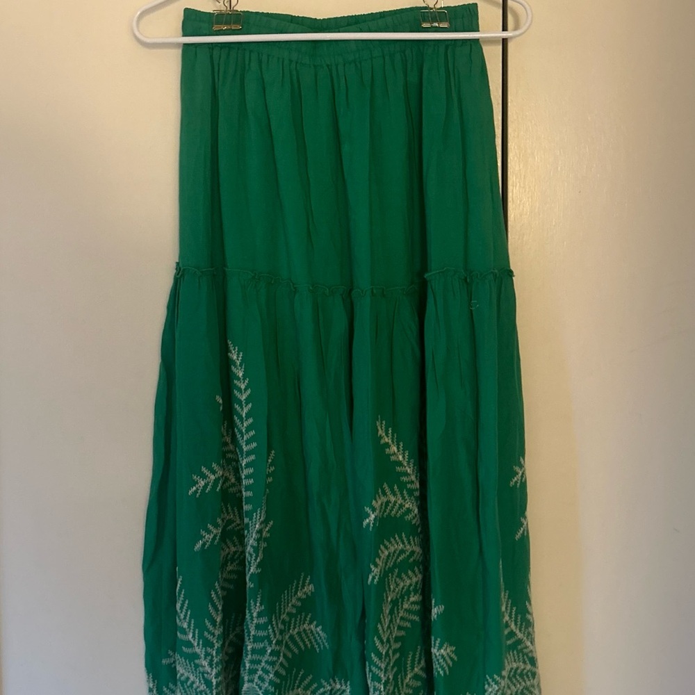 Laffaire Embroidered Maxi Skirt S - Picture 7 of 9